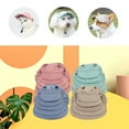 thumbnail image 2 of Dog Cap, Dog Sunshade Outdoor Travel Hat, Dog Baseball Hat for Small Medium Large Dogs Pink S, 2 of 5
