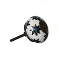 thumbnail image 3 of Knob-It Vintage Cabinet Drawer Knobs 1-Inch 8-Piece Set Colorful Hand Painted, 3 of 5