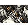 thumbnail image 2 of Kloren, Stefan 24x17 Gold Ornate Wood Framed with Double Matting Museum Art Print Titled - Yellow Flow, 2 of 4
