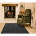thumbnail image 4 of Sweet Home Stores Cozy Solid 3x5 Indoor Shag Area Rug, 3'3" x 4'7", Charcoal, 4 of 9