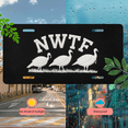 thumbnail image 5 of 1 Pcs 2D Flat License Plate Covers & Frames, National Wild For Decorative Front, Waterproof For Decoration Aluminum License Plate Covers & Frames Cover For Men Women, 12" X 6", 5 of 7