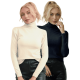 thumbnail image 1 of Set De 2 Sueteres Mujer De Cuello Alto Unitalla Sueteres Dama Sweaters, 1 of 5