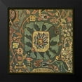 thumbnail image 2 of Vision Studio 15x15 Black Modern Framed Museum Art Print Titled - Persian Carpet II, 2 of 5