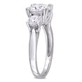 thumbnail image 3 of Everly Women's Moissanite 10K White Gold Engagement Ring, 3 of 7