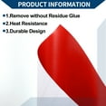thumbnail image 6 of Unique Bargains Car Wrap Film Exterior Interior Vinyl Wrap Cover Car Protective 1.6 ft x 59.06 inch 1 Pc Matte Red, 6 of 7