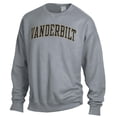 thumbnail image 2 of Men's Comfort Wash  Gray Vanderbilt Commodores Crewneck Pullover Sweatshirt, 2 of 3