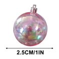 thumbnail image 2 of Christmas Decorations Plastic Christmas Ornaments Hanging Ornaments Christmas Tree Decoration Props 1pc 2.5cm, 2 of 5