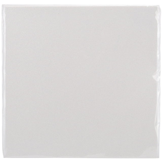 Best Creation Carton Pailleté 12"X12 Pouces - Blanc