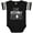 Football Black and White, variant on Inktastic Some Assembly Required Right Leg Amputee Boys or Girls Baby Bodysuit