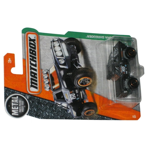 Matchbox Sonora Shredder (2016) Mattel Black Die-Cast Toy Truck 93/125