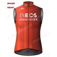 thumbnail image 3 of Chaleco cortavientos del equipo Ineos Grenadier 2024, color rojo y naranja, para ciclismo, ligero, resistente al viento, sin mangas, para ciclismo de montaña, 3 of 5