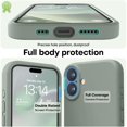 thumbnail image 3 of Funda de teléfono LOVE 3000 diseñada para iPhone 16 6.1 Calke Green, 3 of 7