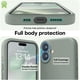 thumbnail image 3 of Funda de teléfono LOVE 3000 diseñada para iPhone 16 6.1 Calke Green, 3 of 7