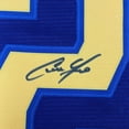 thumbnail image 3 of Autographed/Signed Christian Yelich Milwaukee Brewers Blue Alternate Baseball Jersey JSA COA, 3 of 4