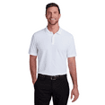 thumbnail image 4 of Zfeel Men's Pure Dry Fit Poly Polo, High Performance Short Sleeve Blank White Shirt, 5 Pack, S-4XL, 4 of 6