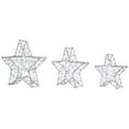 thumbnail image 6 of Northlight LED Lighted Stars Christmas Outdoor Decorations - 13.75" - White -Set of 3, 6 of 7