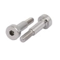 thumbnail image 2 of Unique Bargains 5pcs 304 Stainless Steel Shoulder Bolt 5mm Shoulder Dia 12mm Shoulder Length M4 Thread, 2 of 3