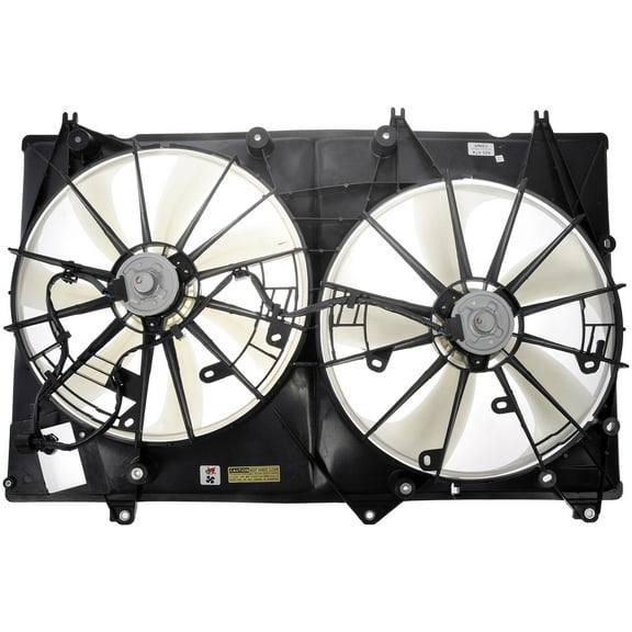 Dorman 621-174 Engine Cooling Fan Assembly for Specific Toyota Models Fits 2008 Toyota Highlander