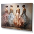 thumbnail image 2 of Designart "Dance beautyful Form" Entertainment Canvas Wall Art, 2 of 5