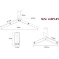 thumbnail image 4 of 3 Travel Hangers Heavy Duty Metal Folding Hangers for Wet Clothes Portable Space Saving Travel Accessories for Camping Cruise Hotel, 4 of 5