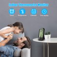 thumbnail image 4 of Mini Hygrometer Thermometer, 2 Pack Indoor Outdoor Digital Humidity Meter Gauge Monitor Temperature Fahrenheit (℉) Celsius(℃) for Baby Room, Living Room, Basement, Greenhouse, Humidor, 4 of 9