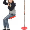thumbnail image 4 of Tree Swing,Single Disc  and Climbing Rope Set for Treehouse and Outdoor Playground, 4 of 7