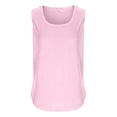 thumbnail image 4 of Yuyuzo Womens Tank Tops Sleeveless Crew Neck Ribbed Knit Loose Fitted Dressy Casual Basic Tunic Tops, 4 of 6