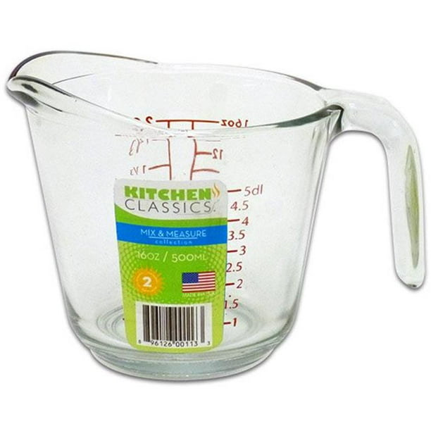16 oz Glass Measuring Cup