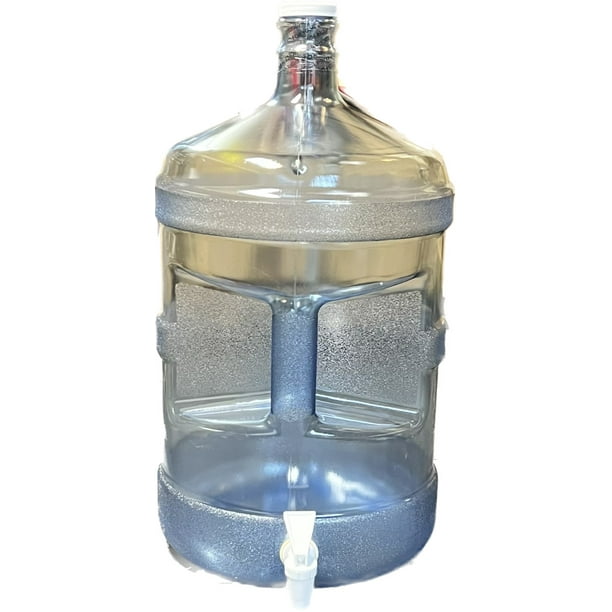 JTI 5 Gallon Bottle Jug Water W/ Spout Valve Dispenser Reusable BPA