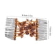 thumbnail image 5 of Salmue Elástico Peinetas, Peine de Pelo de Abalorios Clip de Pelo Elástico Mágico Peineta de Pelo para Cabello Grueso y Fácil para Las Mujeres (6#) Ecomeon no, 5 of 5