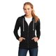 thumbnail image 1 of DESCATALOGADO District - Juniors Core Fleece Full-Zip Hoodie DT290 4XL Negro Distrito DT290, 1 of 1