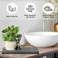 thumbnail image 4 of 2PCS Water Absorbing Stone Tray, Fast Drying Stone Sink Tray, Water Absorbent Diatomite Trays, Stones Soap Trays, Diatomite Coasters for Kitchen Sink Bathroom Counter, Hand Soap Dish & Holders, 4 of 14