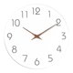 thumbnail image 2 of Reloj de Pared Digital Redondo, Decoración Arte de La Pared Decoración Colgante Silencioso Sin Tictac 10 Pulgadas para El Hogar Granja Hotel Pasillo I Estilo A Sunnimix gran reloj de pared, 2 of 8