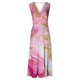thumbnail image 3 of Vestido Corto de Verano de Moda sin Mangas con Cuello en V Impreso Vestido Casual Grande Del Doblado para Diario, 3 of 5