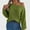 Green, variant on FDGIU Casual Oversized Sweater for Women, Soft Loose Fit Long Sleeve Pullover, Comfy Knit Casual Wear Tops