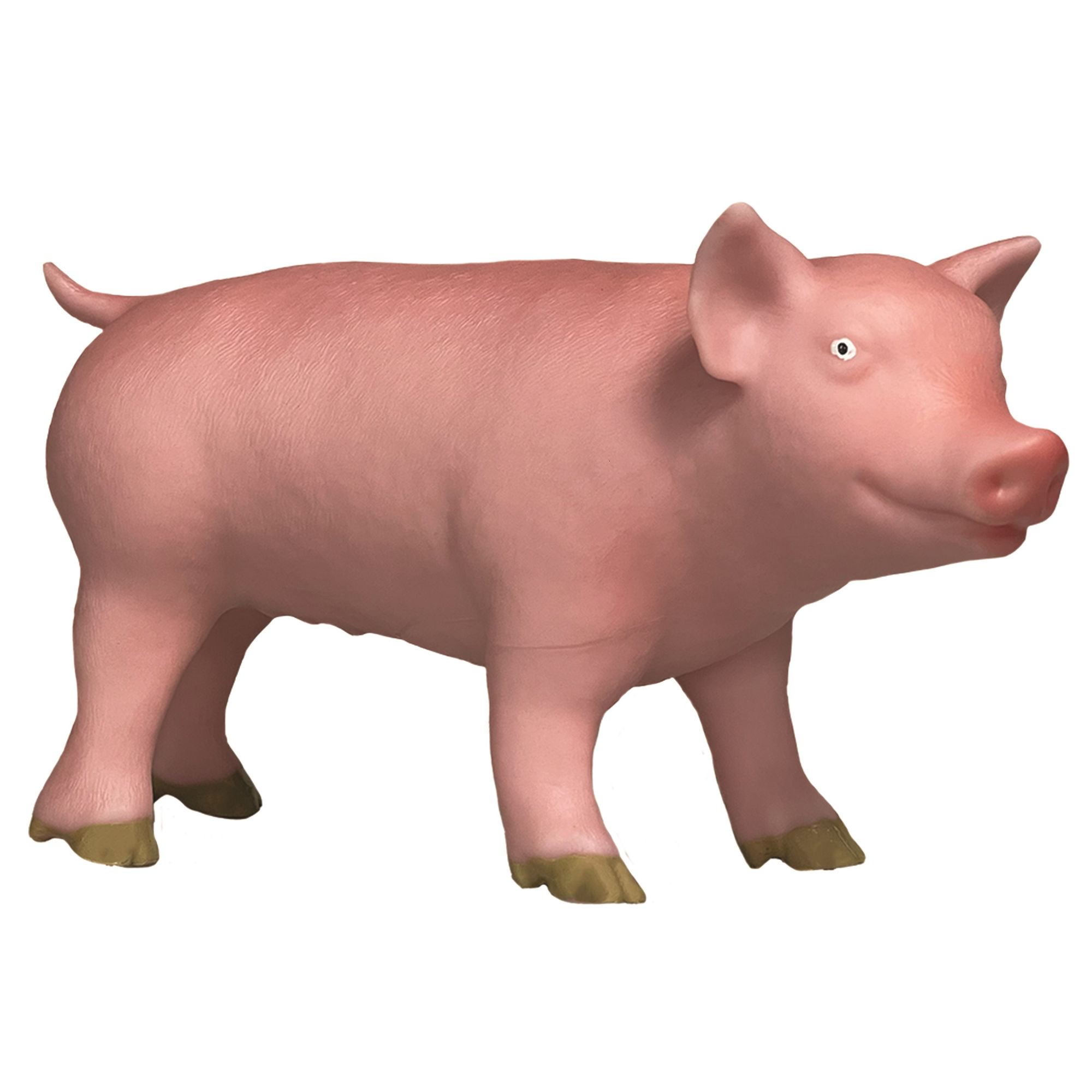 Soft Ark Replicas - Pig from Deluxebase. Large Realistic Animal Figurines, Soft Eco-Friendly Kids Toys, Jumbo Farm Animal Toy for Imaginative Play.