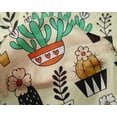 thumbnail image 5 of oneOone Cotton Poplin Fabric Leaves & Floral Block Printed Craft Fabric BTY 56 Inch Wide, 5 of 5