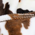 thumbnail image 3 of Cow Print Blanket Soft Warm Twin Blankets and Throws Bedding Fleece Blanket Lightweight Fuzzy Couch Sofa Throw Blanket Brown Bed Blanket Gift Adults Mom Dad Couples Dog Pet Travel Camping 60x80 inch, 3 of 6