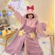 thumbnail image 2 of Ropa de estar por casa de felpa Kawaii Star Kieby, pijama de dibujos animados Sanrio My Melody, bata de Invierno para mujer, pijama con capucha, bata larga de felpa, regalo, 2 of 4