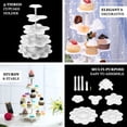 thumbnail image 4 of Efavormart 18" 5-Tier Scallop Edge 27-Cupcake Holder Stand, Dessert Display Tower, 4 of 10