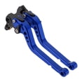 thumbnail image 1 of Palancas de freno y embrague largas únicas para Ducati 821 MONSTER 2014-2017, palanca de freno ajustable en 6 posiciones, aleación de aluminio, azul, 1 par, 1 of 7
