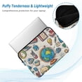 thumbnail image 2 of FORMRS 13-13.3 inch Laptop Sleeve Case Soft Carrying Quilted Computer Bag Cover, Beige School, 2 of 7