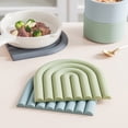 thumbnail image 4 of Price cut Silicone Pot Mat Insulation Pad Bowl Mat Placemat Plate Mat Silicone Mat Dining Table Home Rainbow Mat, 4 of 4