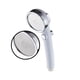 thumbnail image 2 of Rociador de ducha Cabezal de ducha de alta presión Rociador de baño ABS ajustable Accesorio de baño, Blanco plateado Advancent HA000139-02, 2 of 6