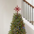 thumbnail image 5 of Christmas Star Tree Topper,Glitter Star Christmas Tree Topper,8-Pointed Star Tree Topper,Hollow Christmas Star Decoration,Xmas Tree Topper ,Star Tree Topper for Christmas Tree Decoration, 5 of 5