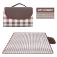 thumbnail image 2 of Beautynvta Picnic Mat for Family Camping, Foldable Waterproof Outdoor Blanket with Carry Bag for Hiking, Camping, Park, Travel, 39.4x65 In, 2 of 5