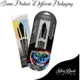 thumbnail image 2 of Silver Brush Limited WC-3000S Black Velvet Master Watercolor Set,  Set of 3,  Size 3/4 Inch Oval Wash, Size 8 Round, and Size 1 Script Liner Paintbrushes, Short Handle, 2 of 6