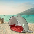 thumbnail image 5 of Kahopy Baby Bench Play Tent Portable Pop up Tent in Yard Kids Outdoor Play Tent Child Beach Sun Shelter Essentials Toddler Camping Beach Tent Shade UV Protection, 5 of 6