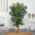 thumbnail image 4 of Nearly Natural 6.5' Golden Cane Bamboo Artificial Tree in Natural Jute Planter, Green, 4 of 4