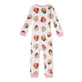thumbnail image 2 of Disney Princess Baby and Toddler Girl One-Piece Pajamas, Sizes 12M-5T, 2 of 3